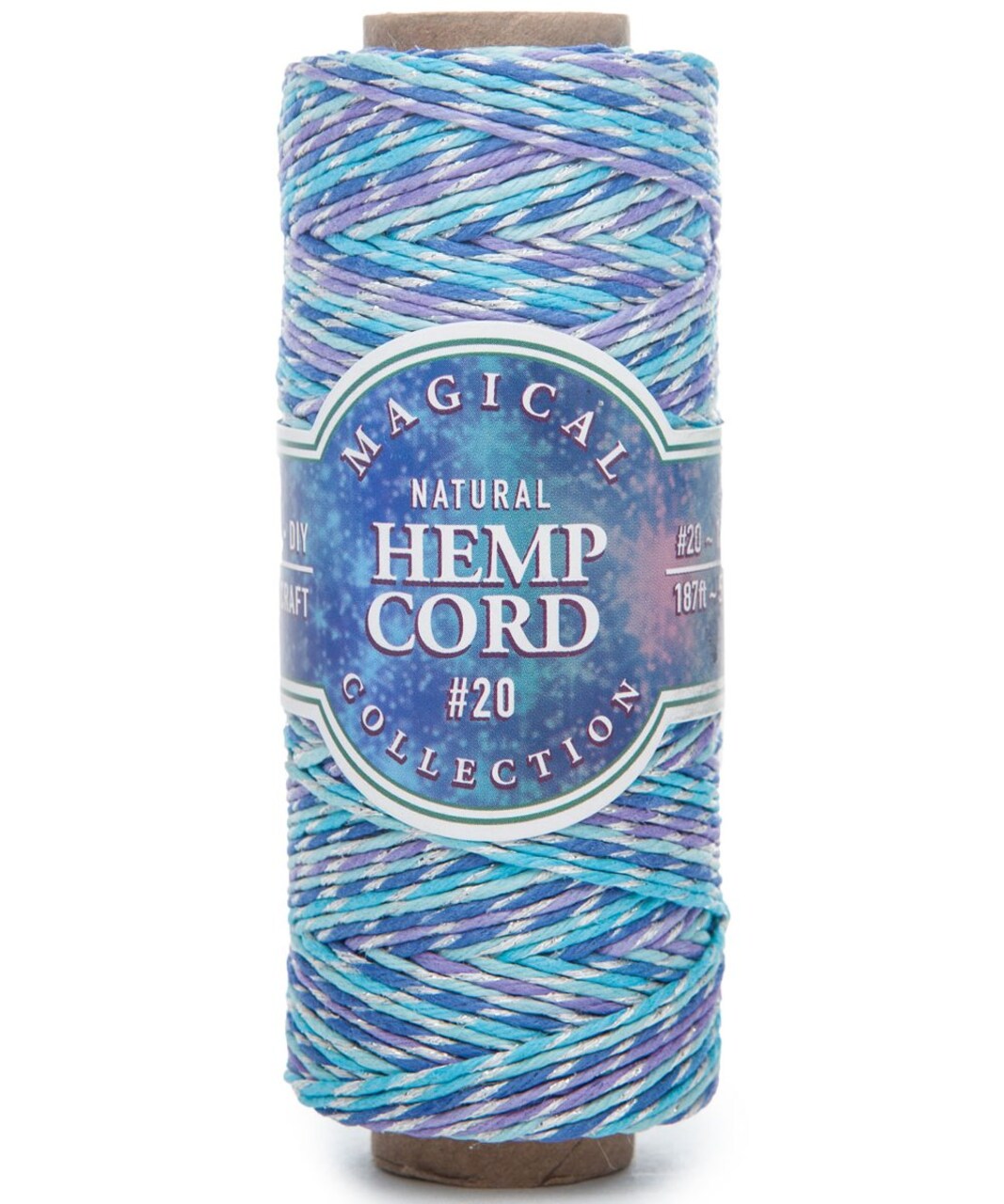 Hemptique Magical Collection Hemp Cord Spools Jewelry Bracelet Making Paper Crafting Scrapbooking Bookbinding Mixed Media Crocheting Macrame Seasonal Holiday Gift Wrapping
